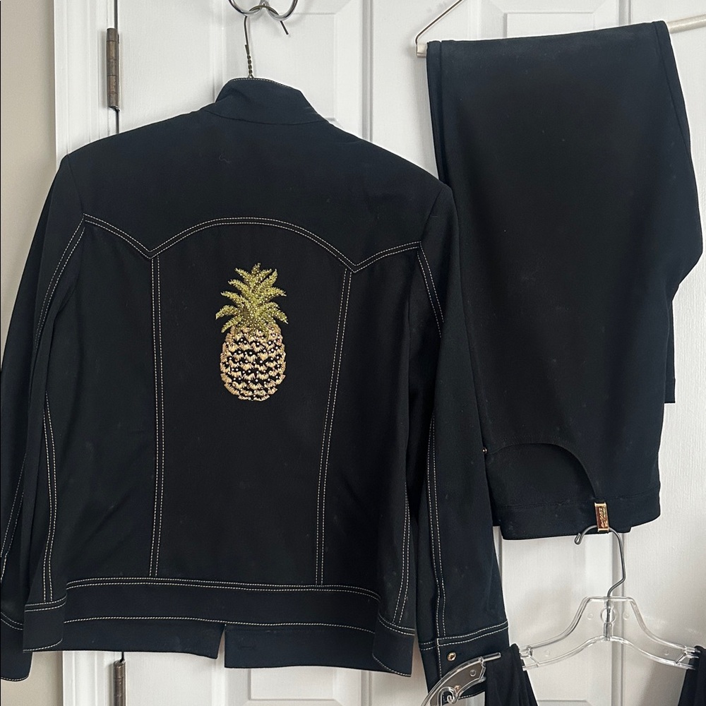 St. John Sport by Marie Gray Black Jacket